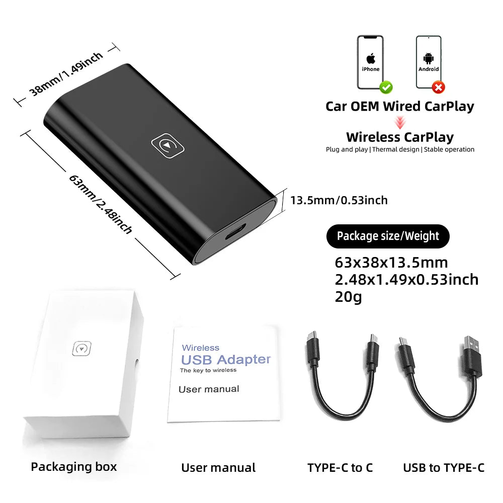 Wireless Apple CarPlay