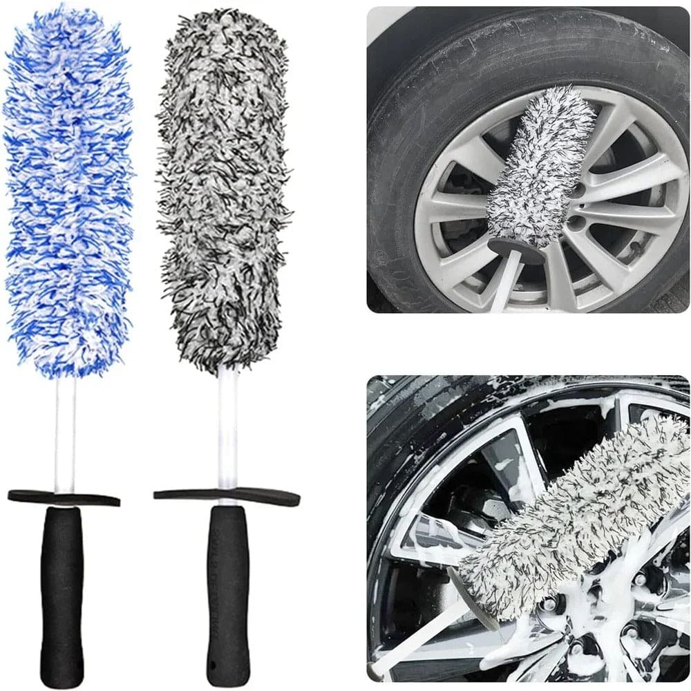 Microfiber Wheel Brush