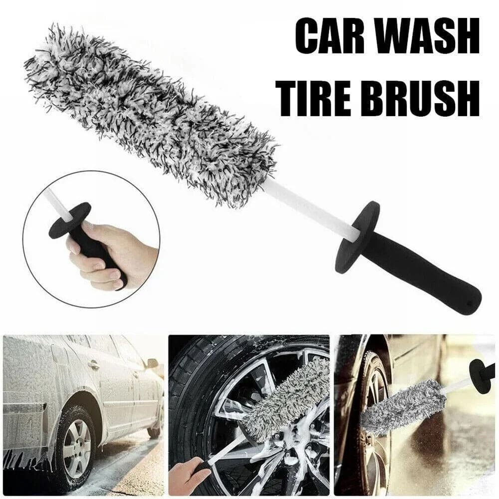 Microfiber Wheel Brush