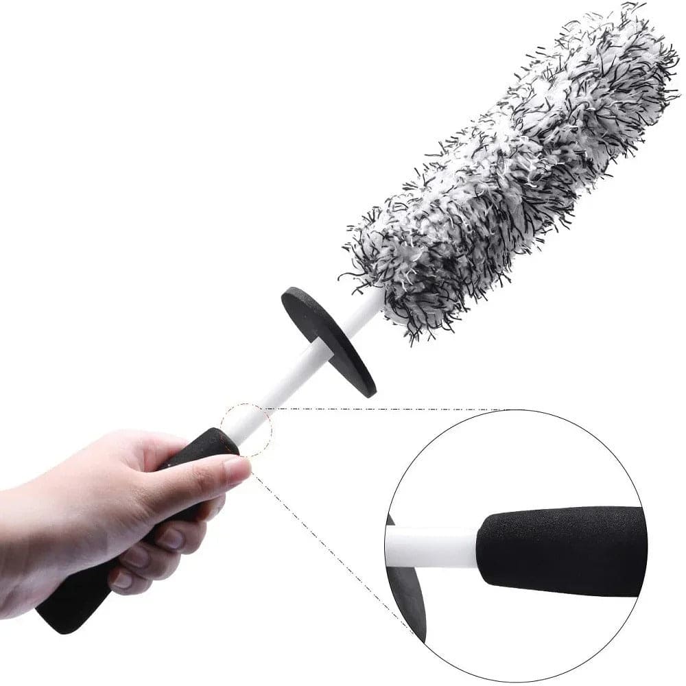 Microfiber Wheel Brush